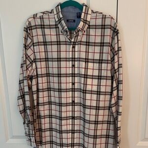 Izod Plaid Button Down Shirt